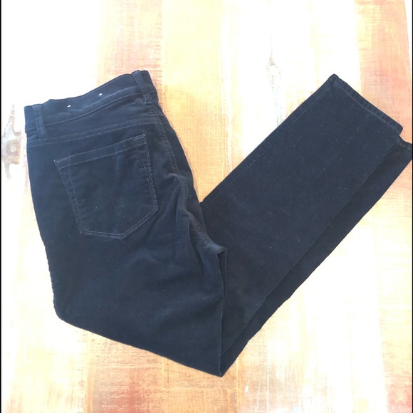 Ann Taylor Loft Black Corduroy Jeans 8P NWOT - Picture 5 of 8